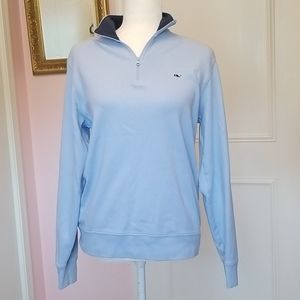 VINEYARD VINES blue cotton pullover